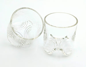 Hand-Blown Rocks Glasses