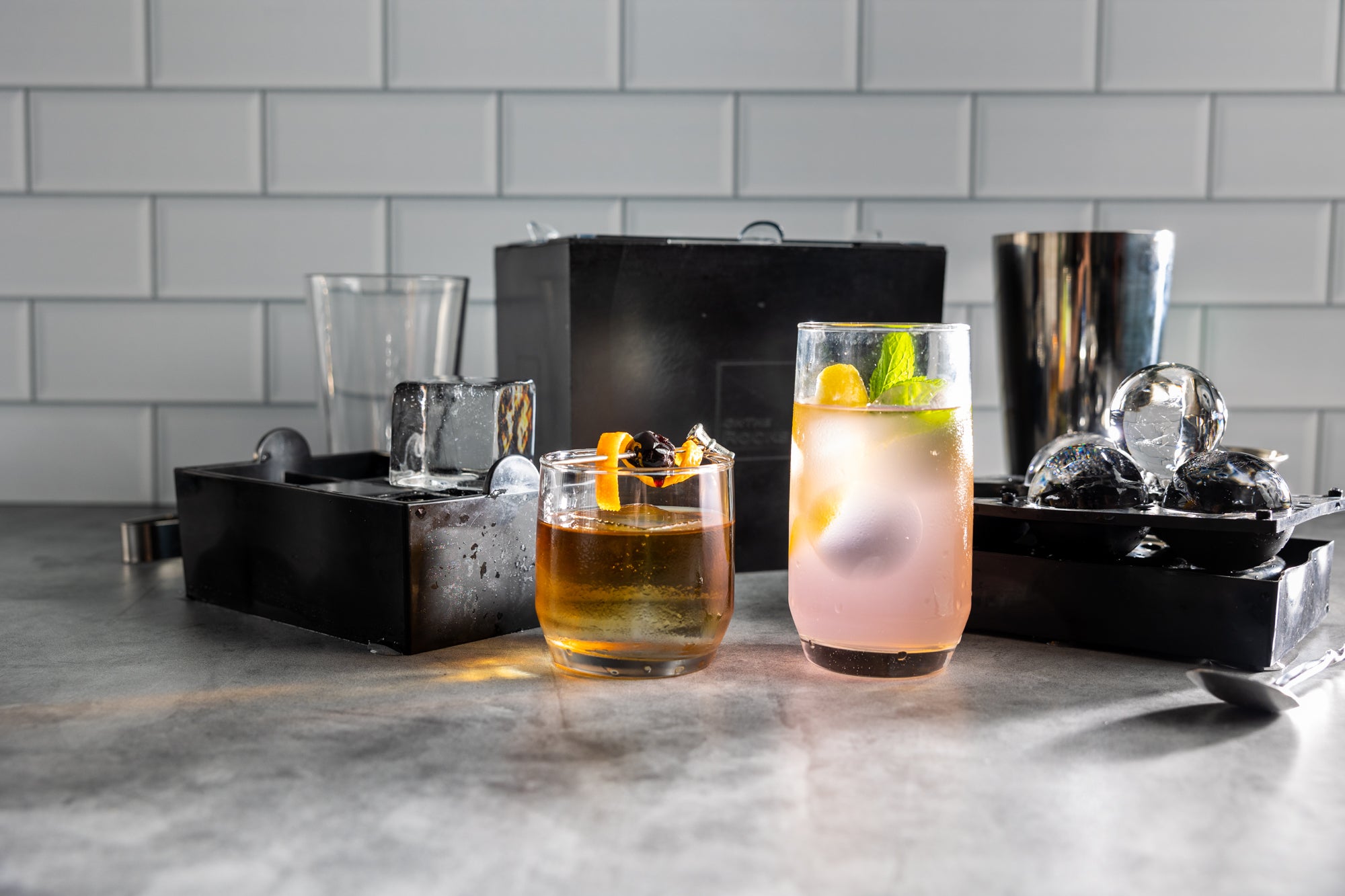 OnTheRocks Elevate your drinks with perfectly clear ice