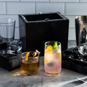 2 IceBoxes, 1 Cube Tray, 1 Sphere Tray, & the Minimalist Cocktail Kit -  OnTheRocks