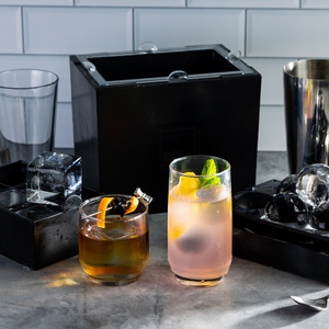 OnTheRocks IceBox + Cube & Sphere Trays